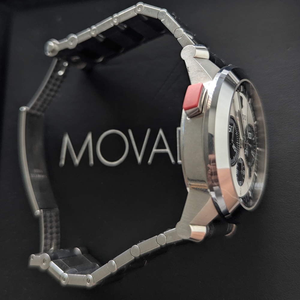 Movado Watch AUTOMATIC RED LABEL/VIZIO $5995 - Picture 7 of 16